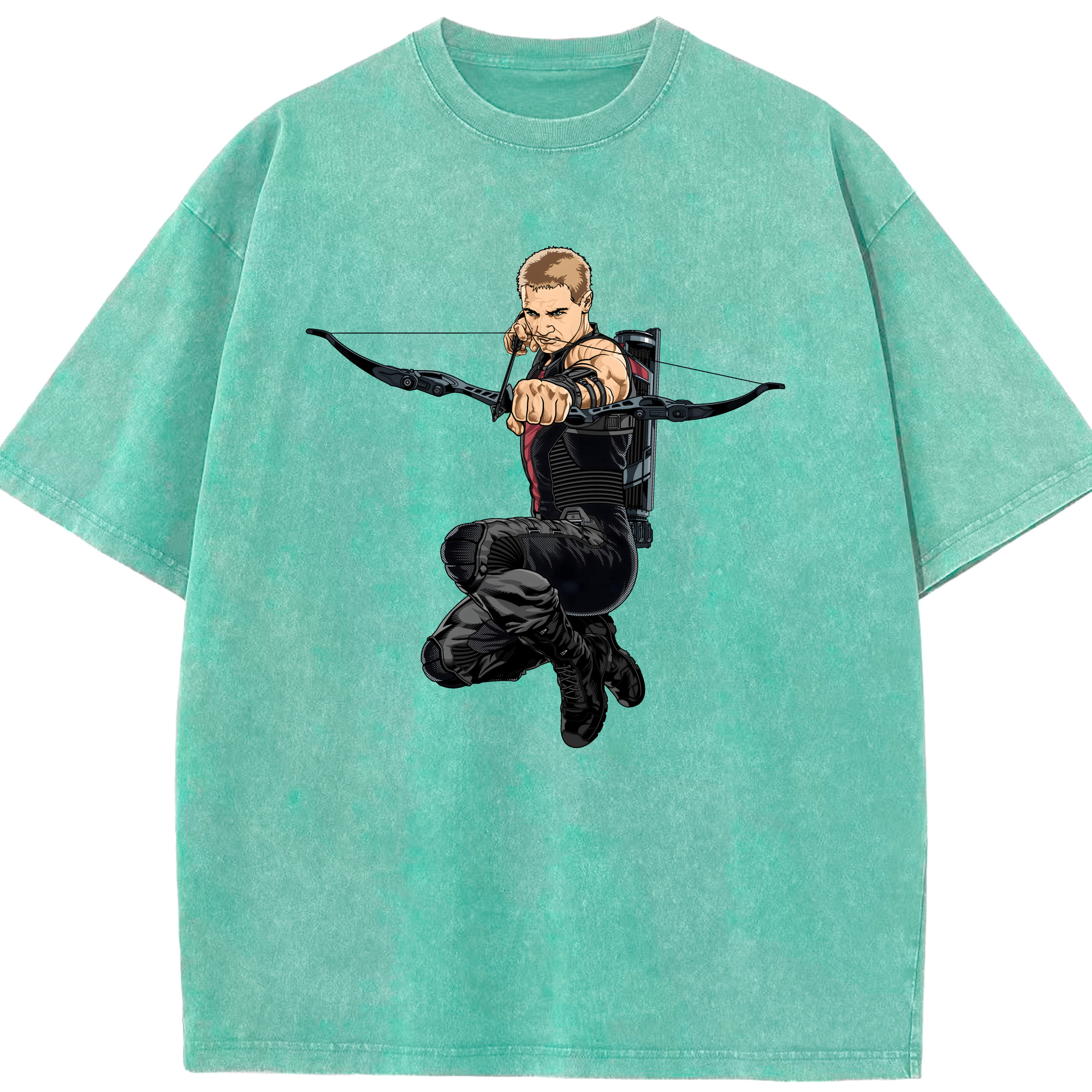 （画像用） アベンジャーズ The Avengers 綿100% ヴィンテージ風 半袖Tシャツ（フロントプリント）